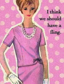 I Think We Should Have a Fling Gift Tag